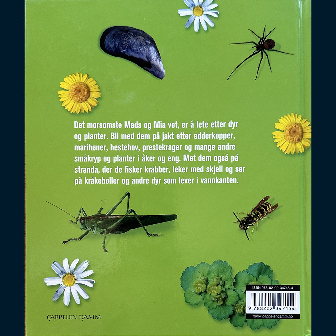 Eidissen, Bjørn: Mads og Mia leter etter dyr og planter (Samleutgave - 3 bøker i 1)