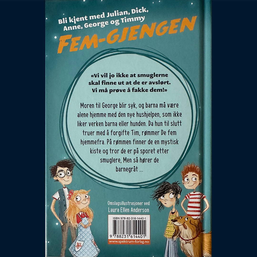Blyton, Enid: Fem-gjengen (3) - Fem på rømmen