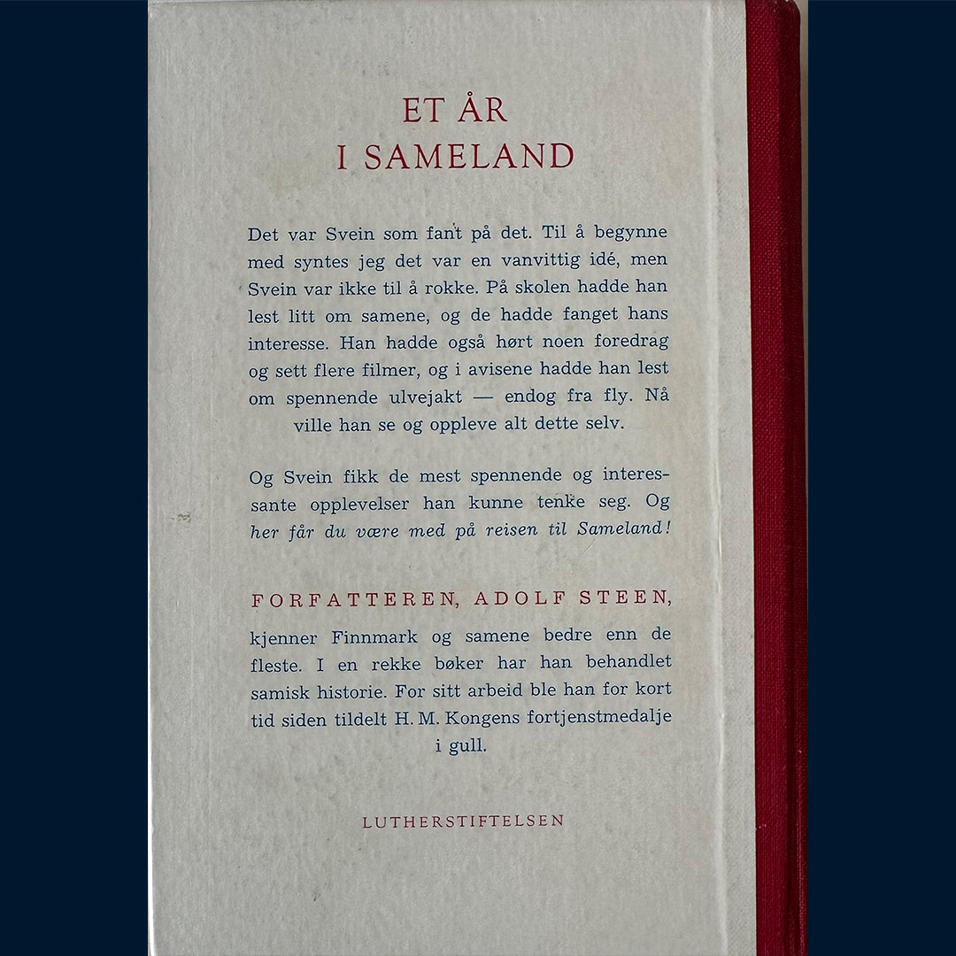 Steen, Adolf: Et år i sameland (1961)