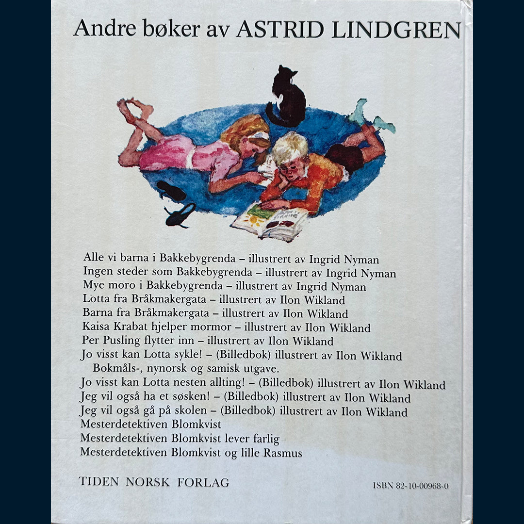 Lindgren, Astrid: Barnas dag i Bakkebygrenda