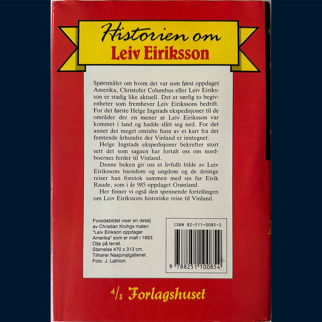 Steele, William O.: Historien om Leiv Eiriksson