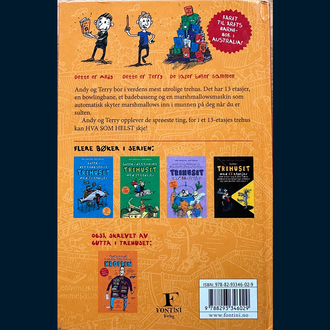 Griffiths, Andy: (1) Gutta i trehuset med 13 etasjer (Innb.)