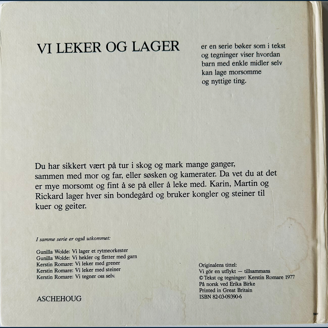 Romare, Kerstin: Vi går på tur (1978)