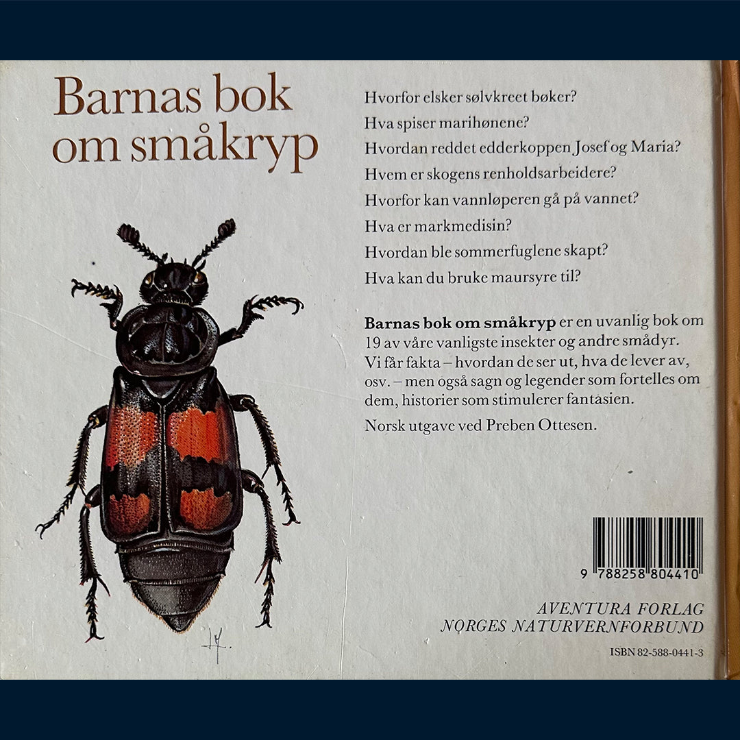 Falk, Bisse og Kallenberg, Lena: Barnas bok om småkryp