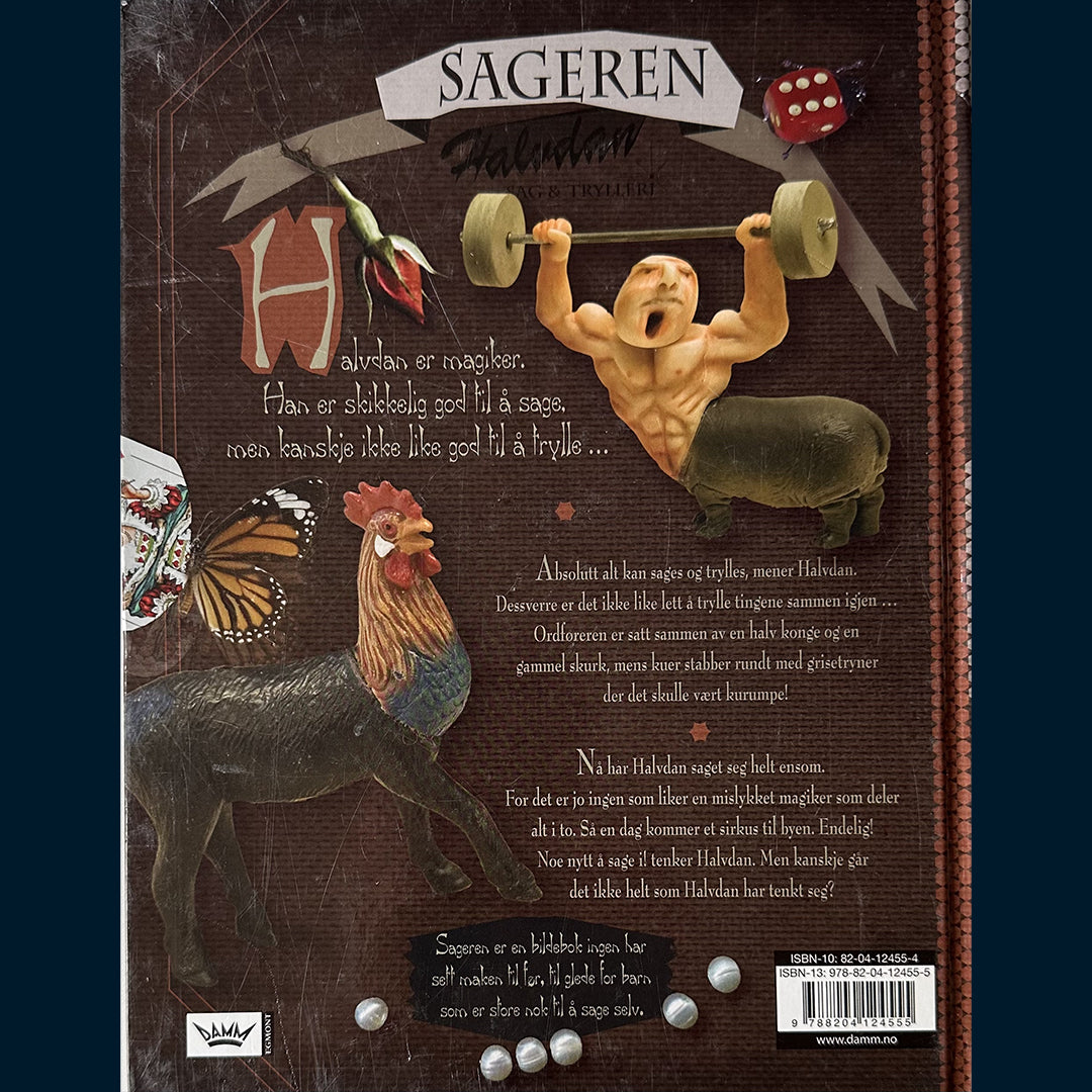 Ersland, Bjørn Arild: Sageren - Halvdan sag og trylleri