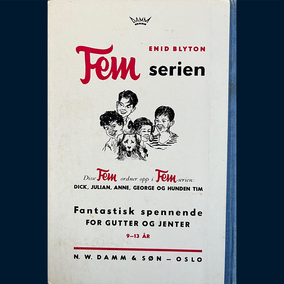 Blyton, Enid: (20) Fem løser en gåte (1970)