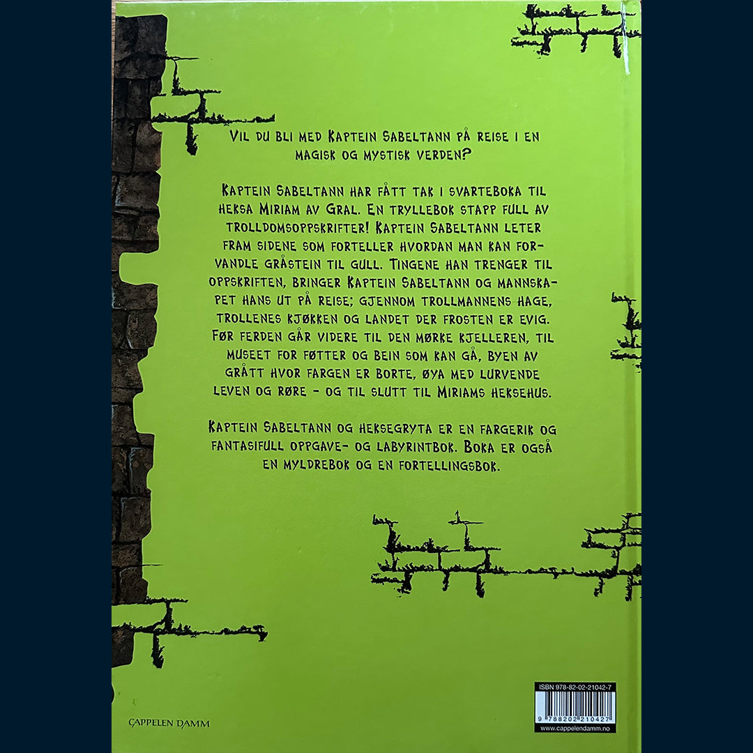 Formoe, Terje: Kaptein Sabeltann og heksegryta - En finne-bok