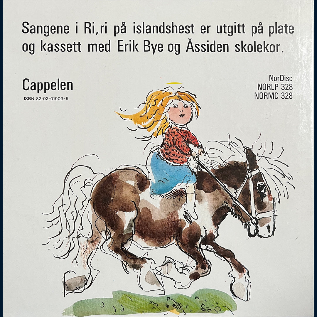 Gjerdrum, Anne-Lise m.fl: Ri, ri på islandshest