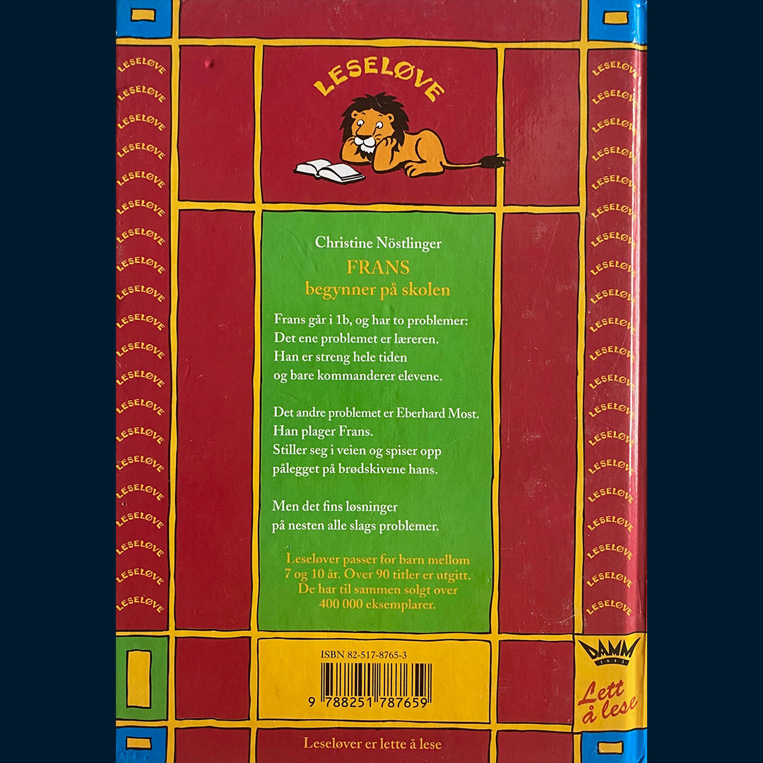 Nöstlinger, Christine: Frans begynner på skolen