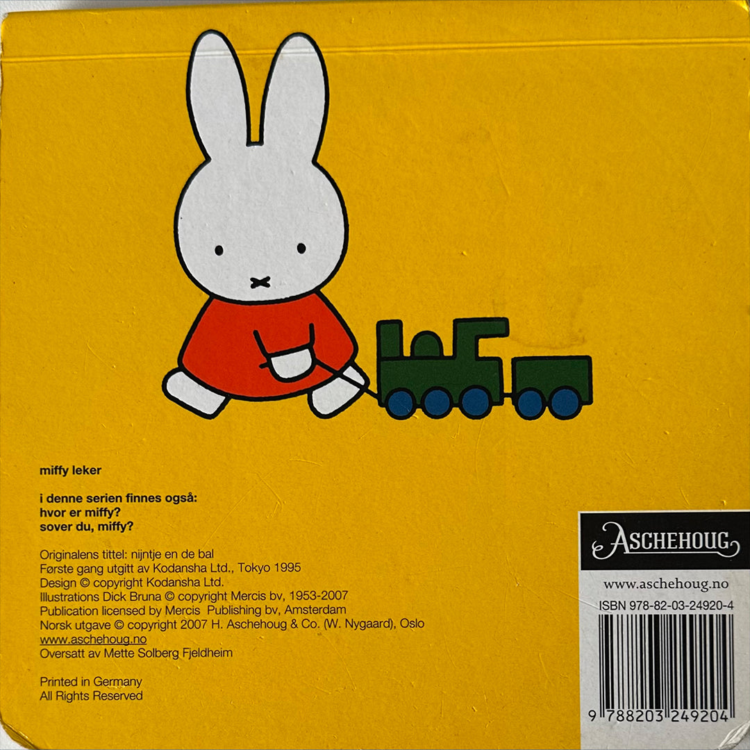 Bruna, Dick: Miffy leker