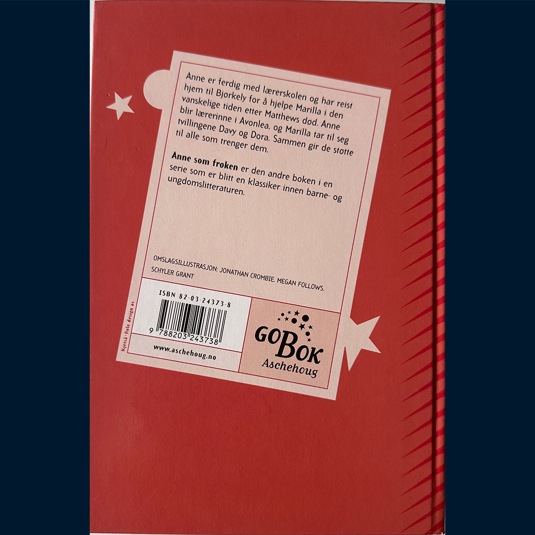 Montgomery, Lucy M: Anne som frøken (2)