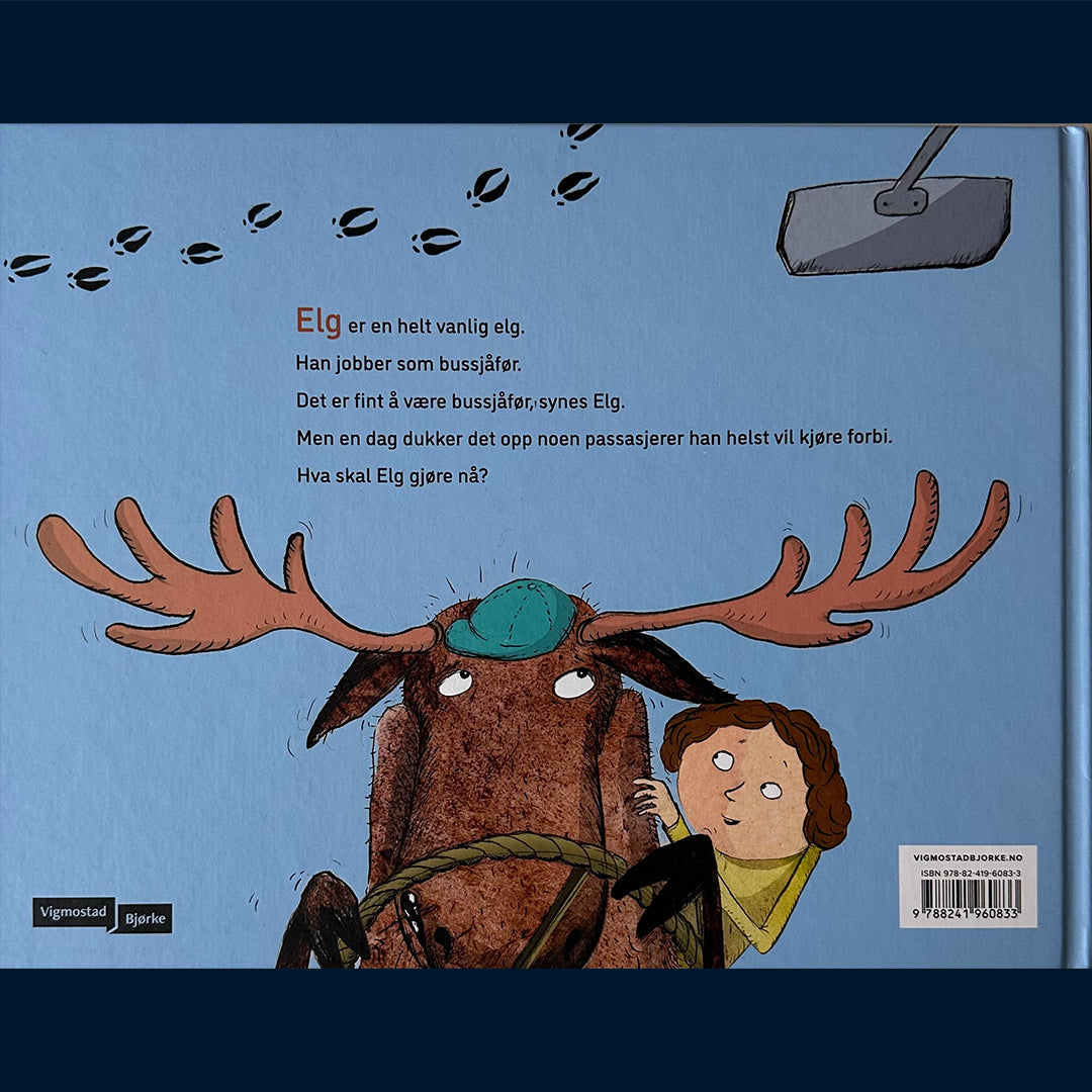 Ombustvedt, Åse: Elg i soloppgang