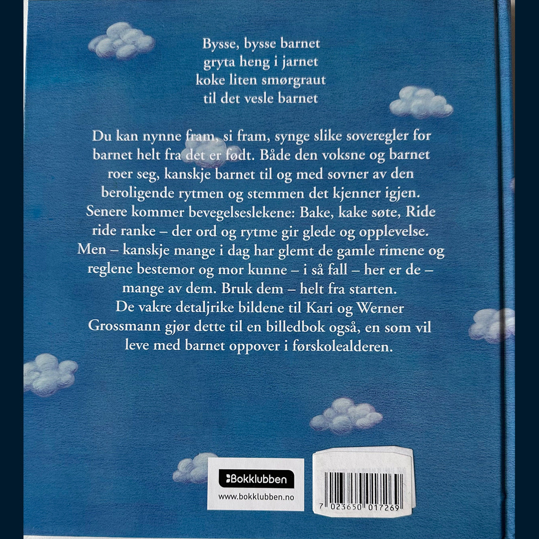 Wærum, Kari (red.): Bake kake søte - Barnets første rim og reglebok