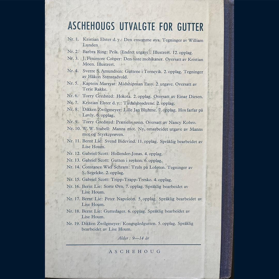 Lie, Bernt: Svend Bidevind (1959)