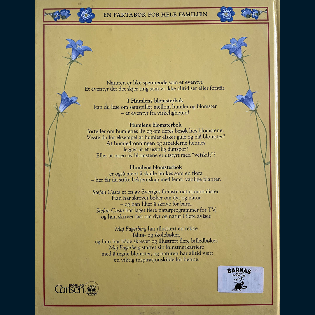 Casta, Stefan: Humlens blomsterbok; En reise fra blomst til blomst