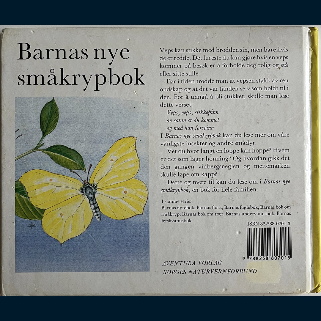 Falk, Bisse og Kallenberg, Lena: Barnas nye småkrypbok