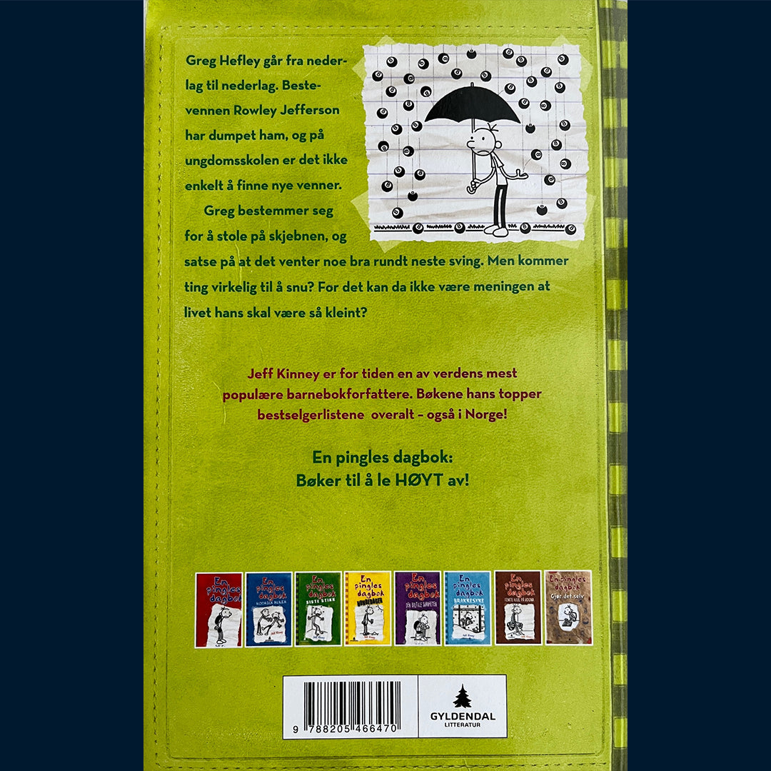 Kinney, Jeff: En pingles dagbok (8) Tøffe tider (Pocket)