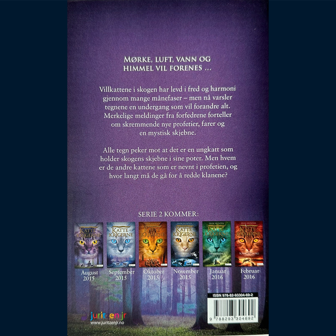 Hunter, Erin: Kattekrigerne - Midnatt (Serie 2 - Bok 1)