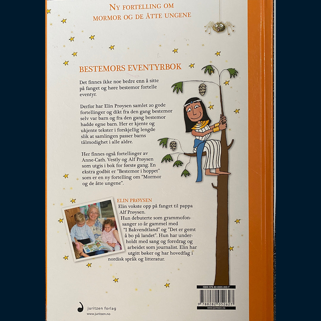 Prøysen, Elin (red.) : Bestemors eventyrbok (hvit)
