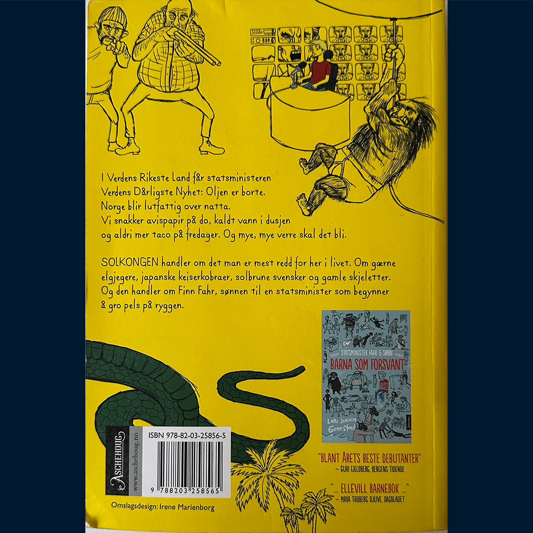 Grimstad, Lars Joachim: Solkongen - Statsminister Fahr & Sønn