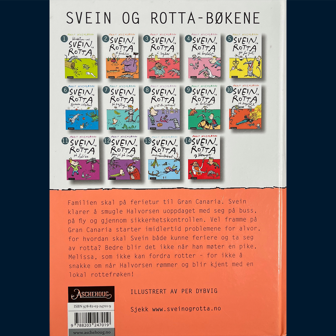 Nicolaysen, Marit: (3) Svein og Rotta i Syden
