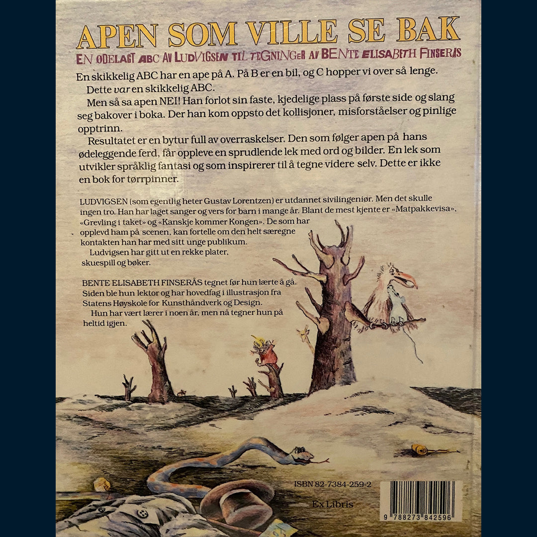 Lorentzen, Gustav: Apen som ville se bak - en ødelagt ABC av Ludvigsen