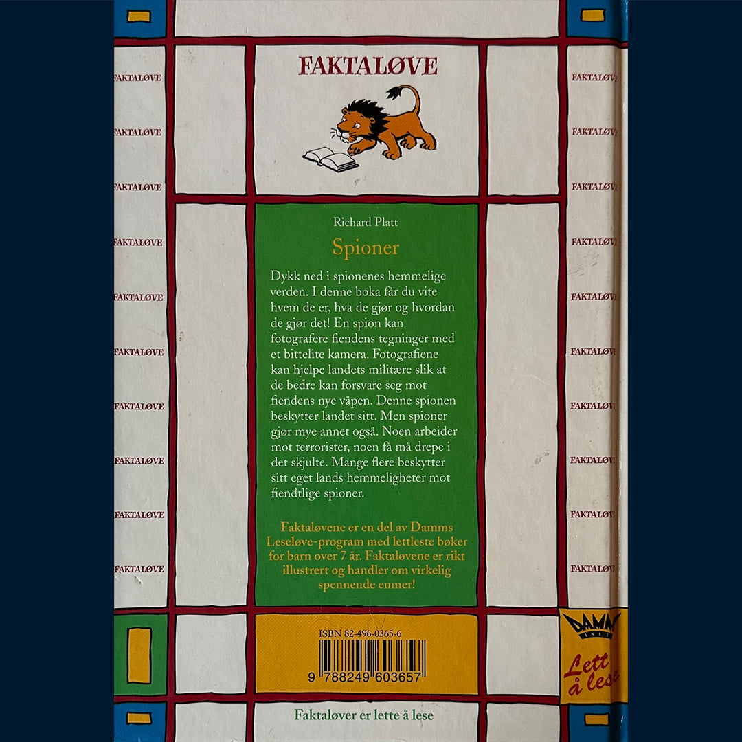 Platt, Richard: Spioner (Faktaløve)