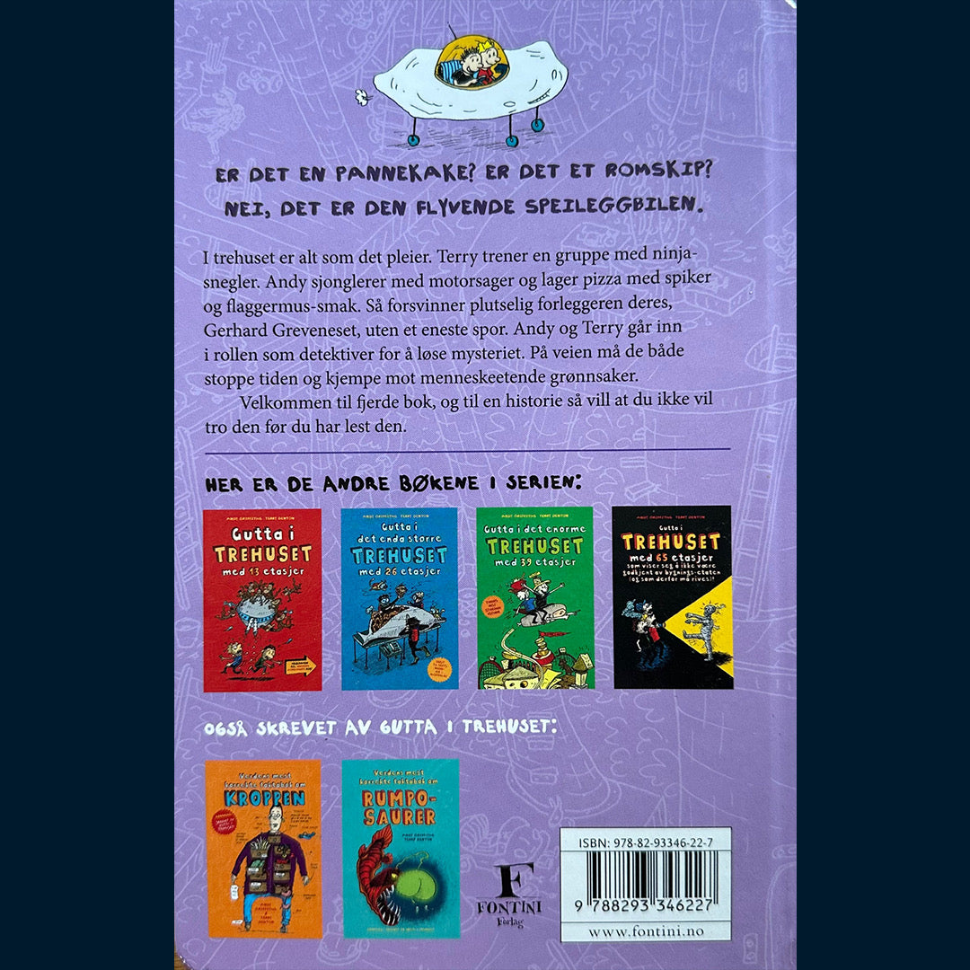 Griffiths, Andy: (4) Gutta i det du-tror-det-ikke-før-du-får-se-det-store trehuset med 52 etasjer (Innb.)
