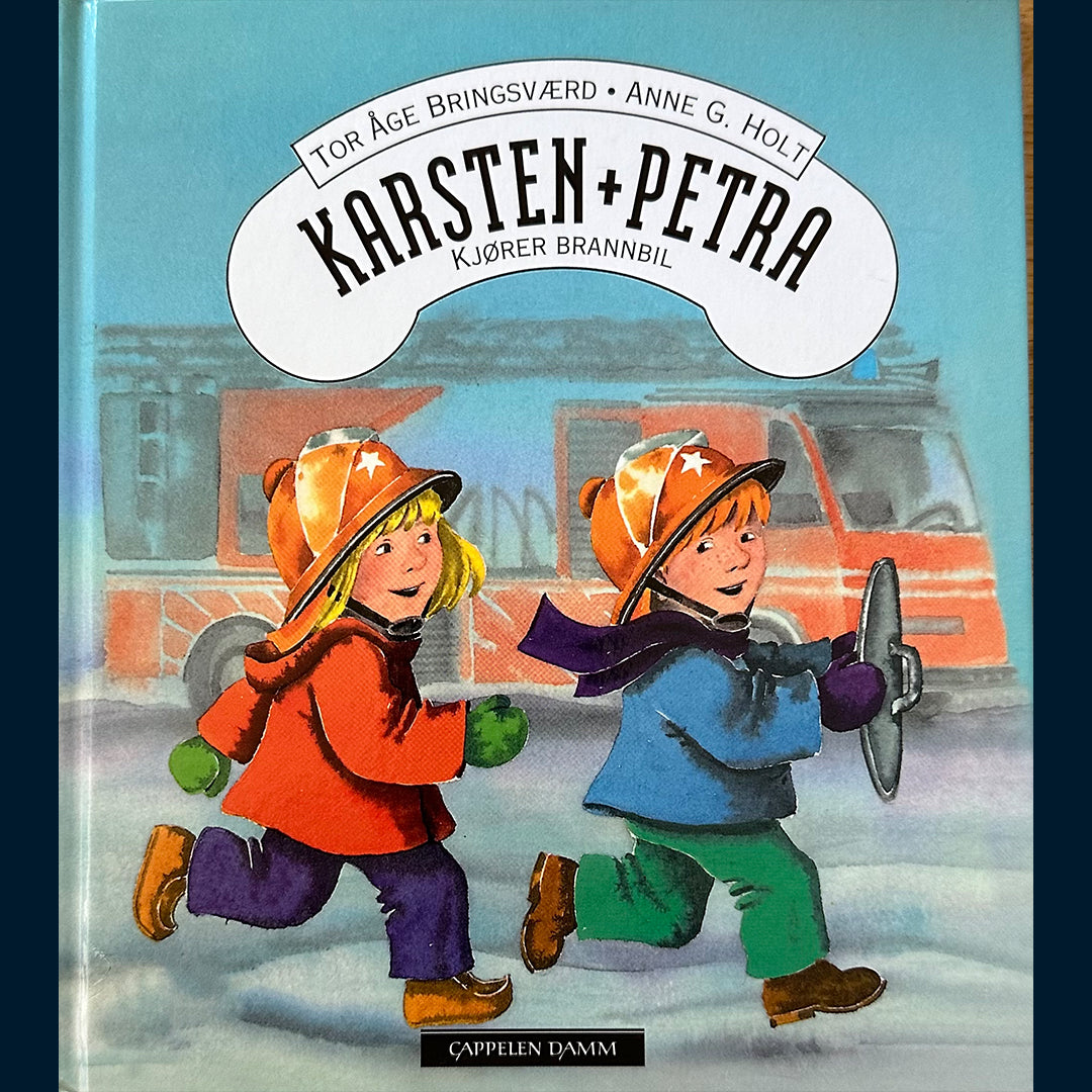 Bringsværd, Tor Åge: Karsten og Petra kjører brannbil