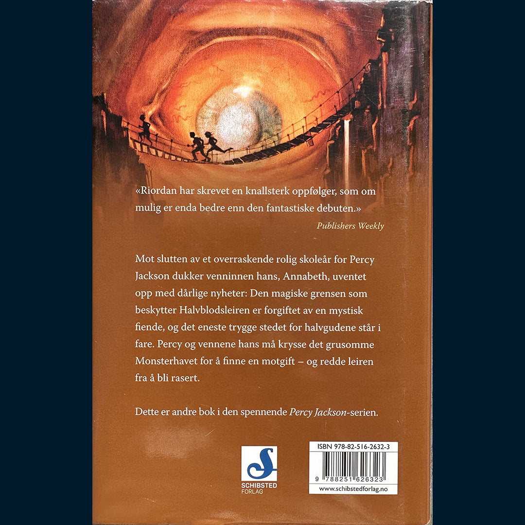 Riordan, Rick: Percy Jackson - Monsterhavet (nr 2)