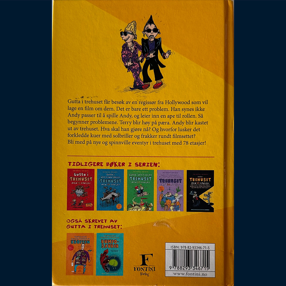 Griffiths, Andy: (6) Gutta i trehuset med 78 etasjer blir filmstjerne (Innb.)