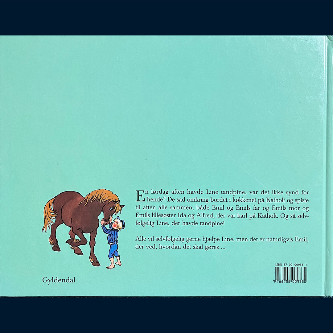 Lindgren, Astrid: Da Emil skulle trække Lines tand ud (Dansk)