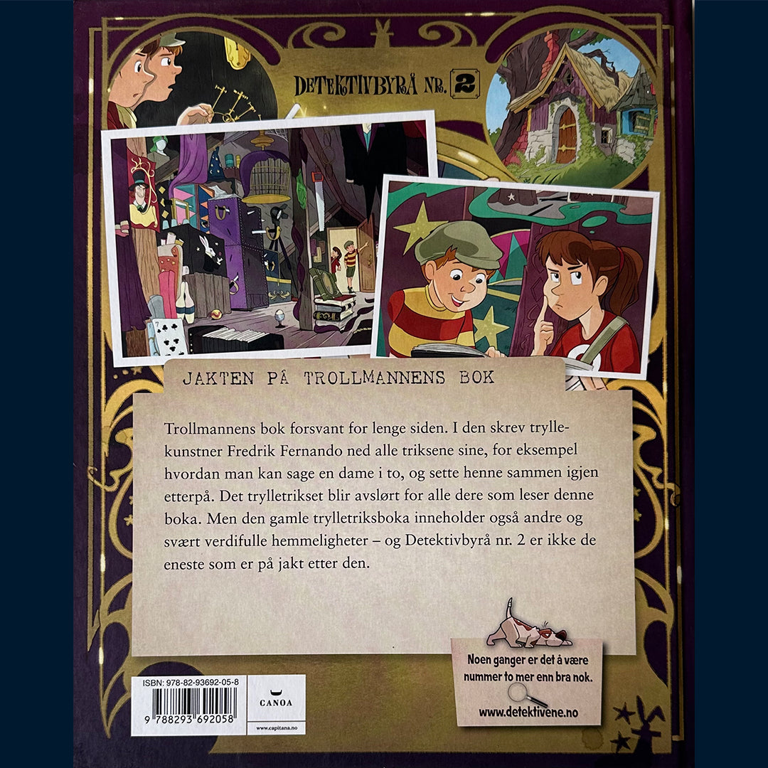 Horst, Jørn Lier: Jakten på Trollmannens bok - Detektivbyrå nr 2