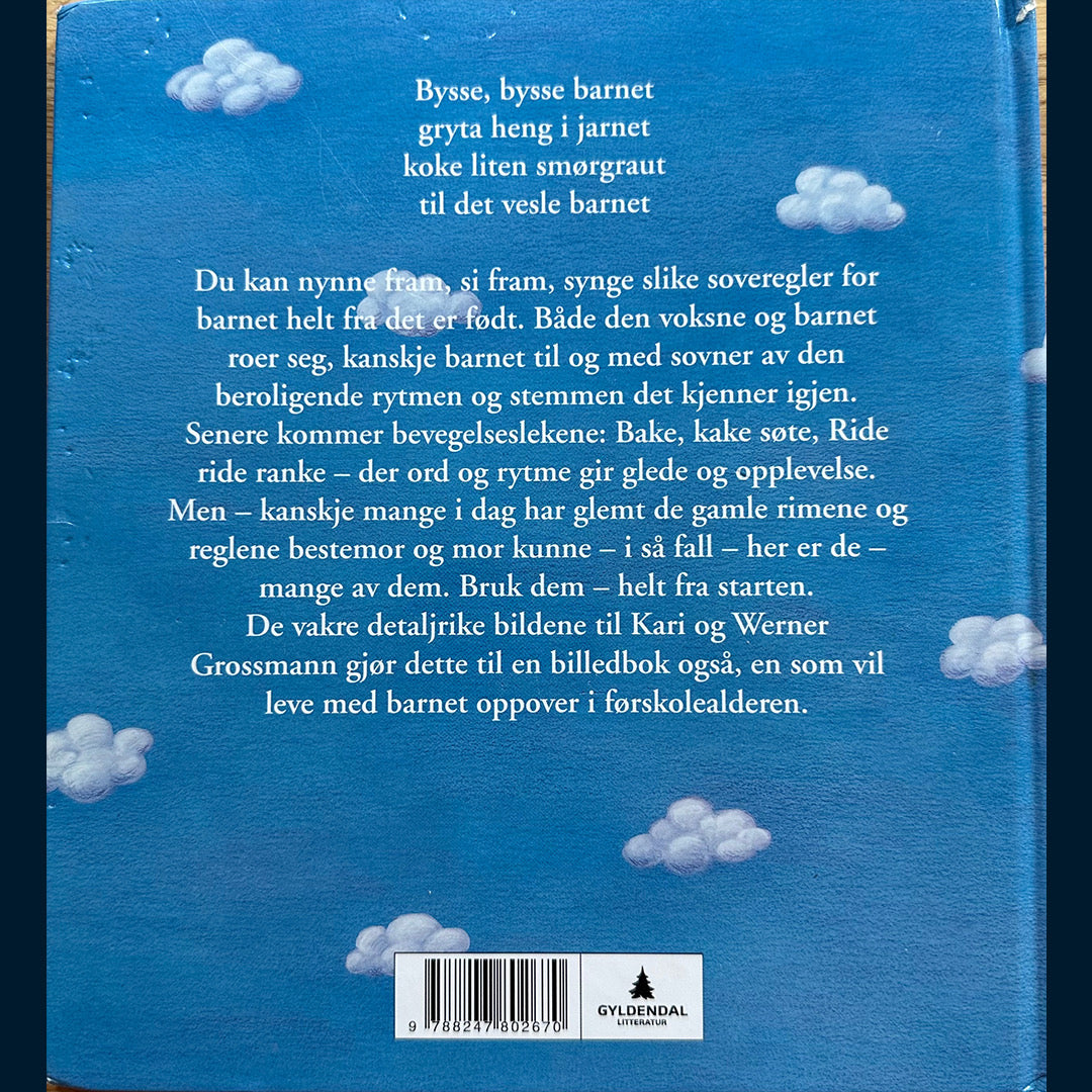 Wærum, Kari (red.): Bake kake søte - Barnets første rim og reglebok