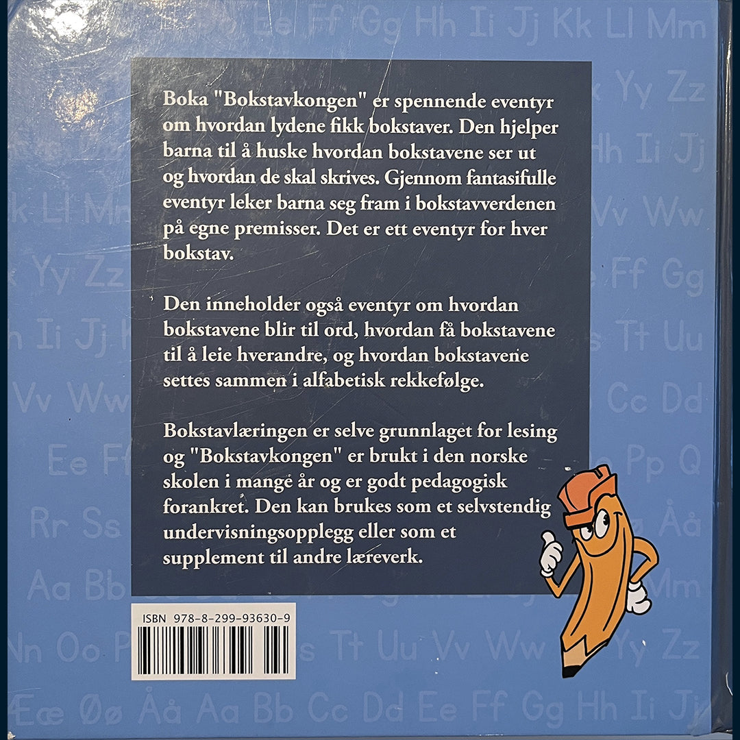 Hauge, Kolbjørn og Errington, Kate: Bokstavkongen - eventyrene om da lydene fikk bokstaver