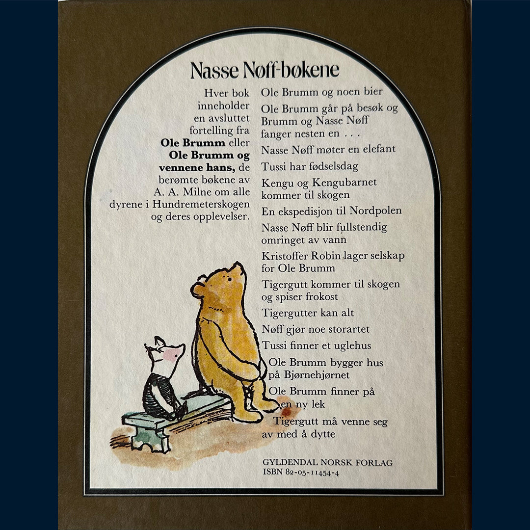 Milne, A.A.: Tigergutt må venne seg av med å dytte