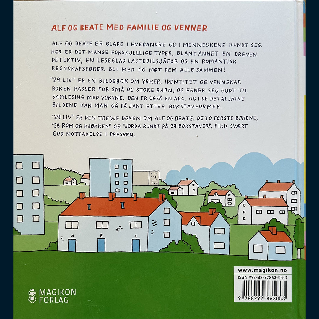 Roskifte, Kristin: 29 liv - Alf og Beate med familie og venner