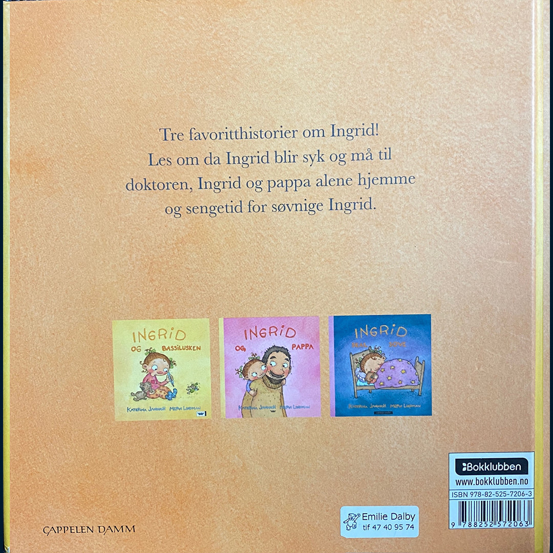 Janouch, Katerina: Den store Ingrid-boka (3 bøker i 1)