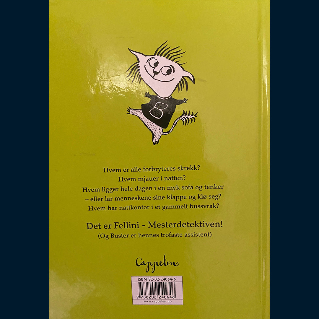 Bringsværd, Tor Åge: Mesterdetektiven Fellini - med rett til makrell i tomat