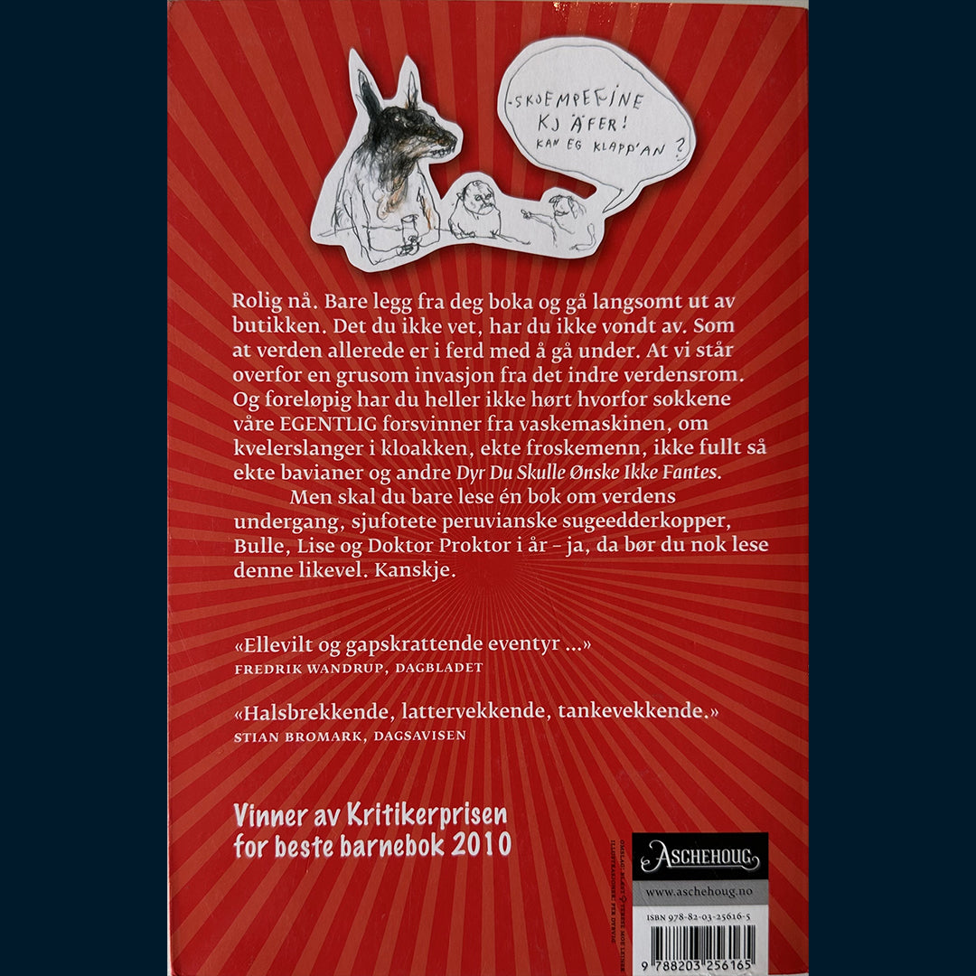 Nesbø, Jo: (3) Doktor Proktors og verdens undergang. Kanskje