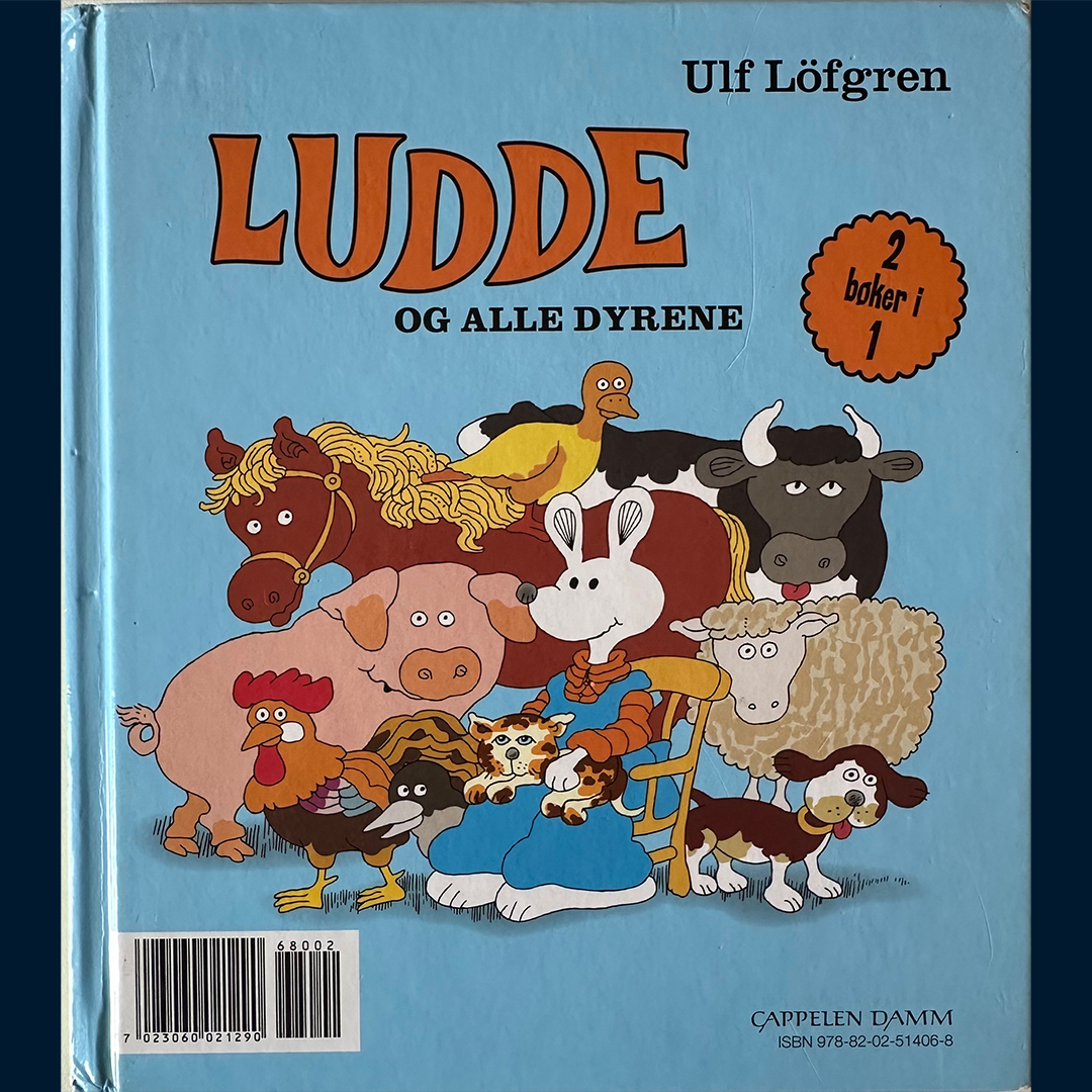 Löfgren, Ulf: Ludde og alle dyrene / Ludde og Ruske-Sara (2 bøker i 1)