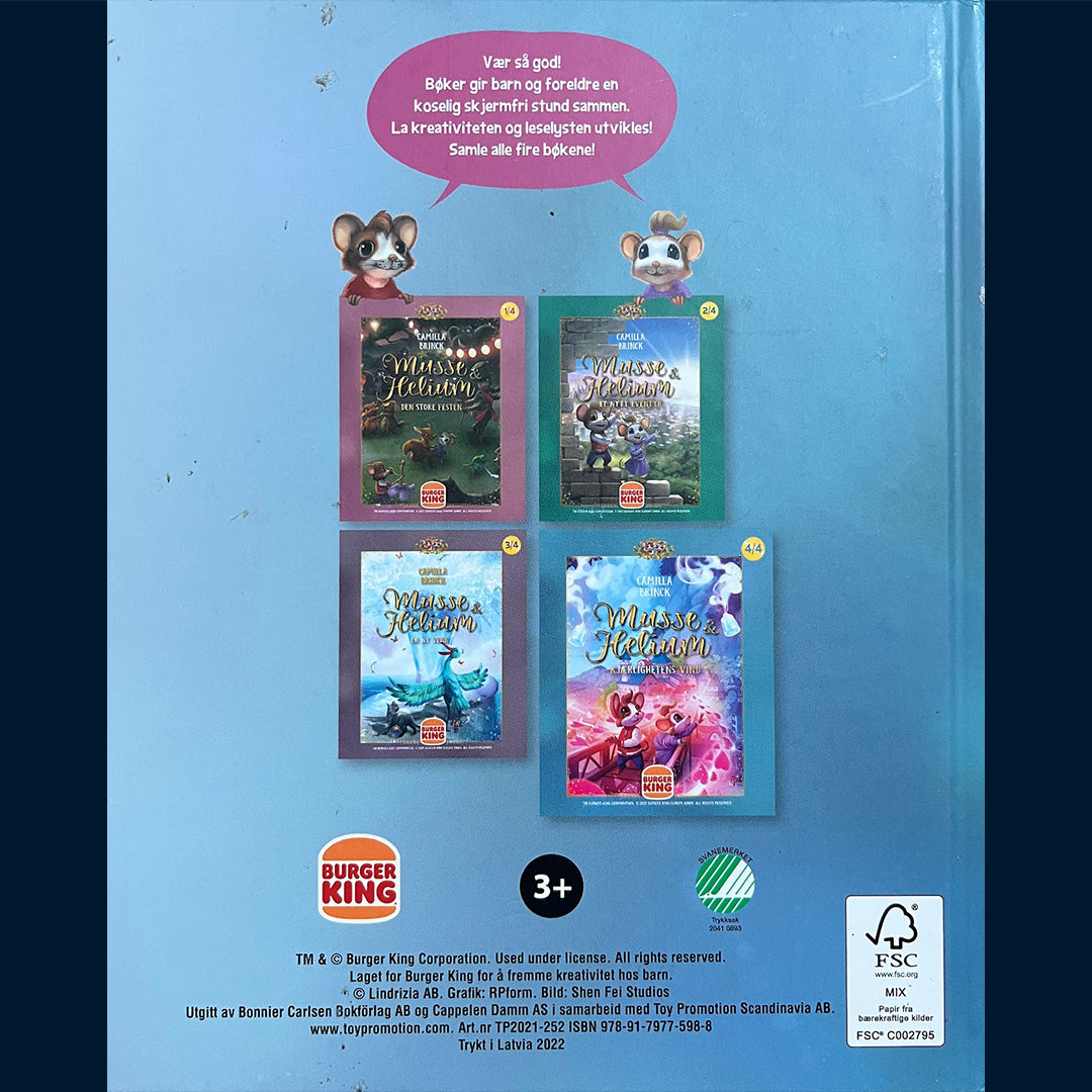 Brinck, Camilla: Musse og Helium (4/4) - Kjærlighetens vind