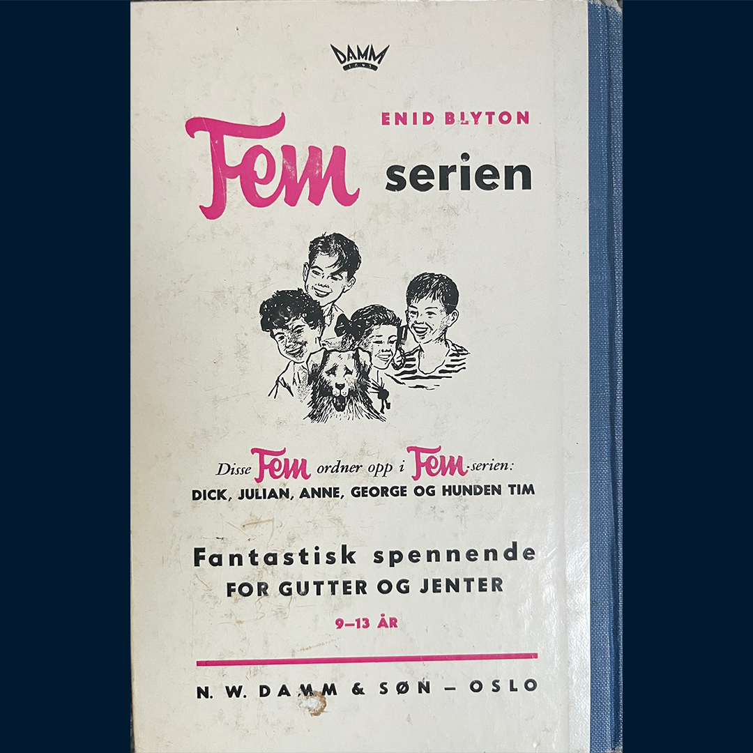 Blyton, Enid: (13) Fem på den mystiske heia (1971)