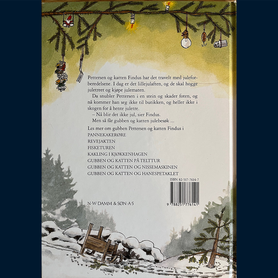 Nordqvist, Sven: Gubben og katten får julebesøk