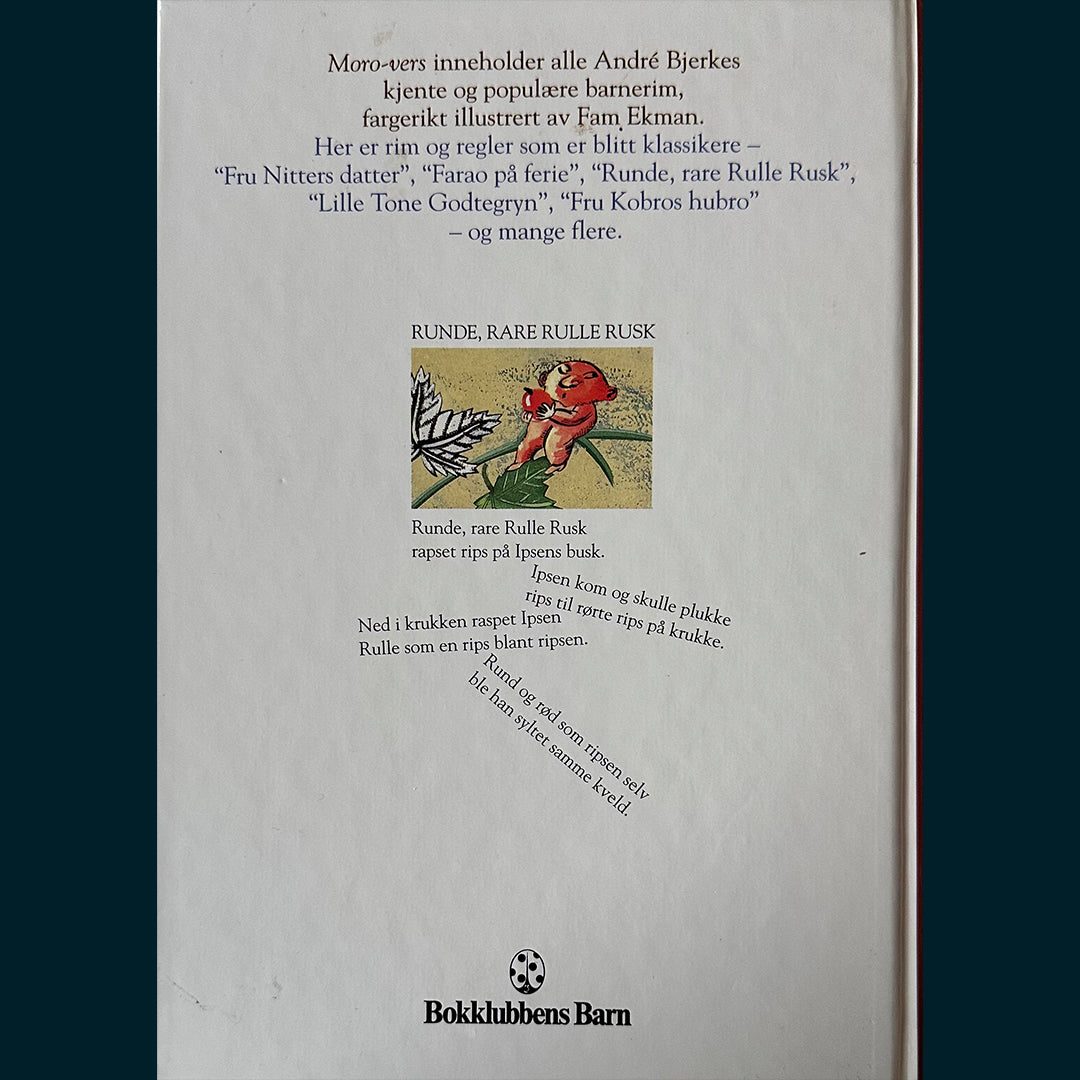 Bjerke, André: Moro-vers