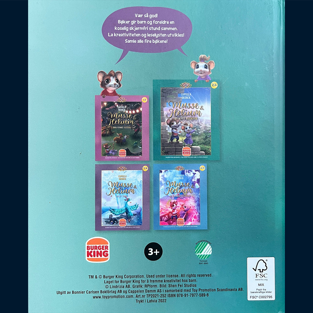 Brinck, Camilla: Musse og Helium (2/4) - Et nytt eventyr