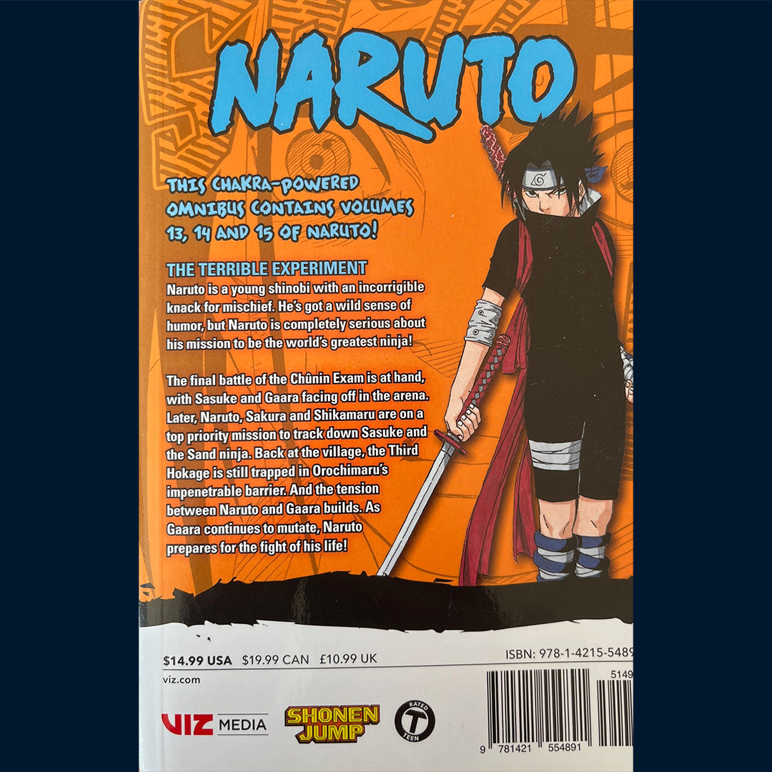 Kishimoto, Masashi: Naruto (Vol 13, 14, 15) - 3 in 1