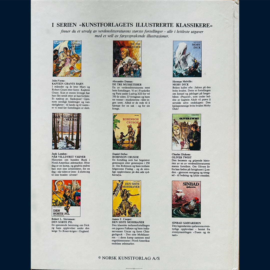 Dumas, Alexandre: De tre musketerer (Norsk kunstforlag)