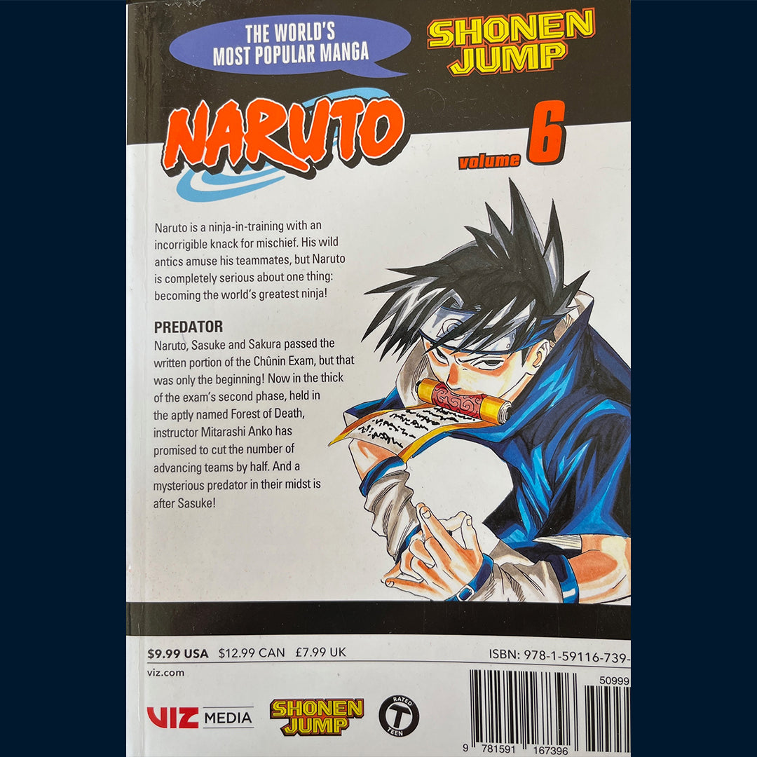 Kishimoto, Masashi: Naruto (Vol 6) - Predator