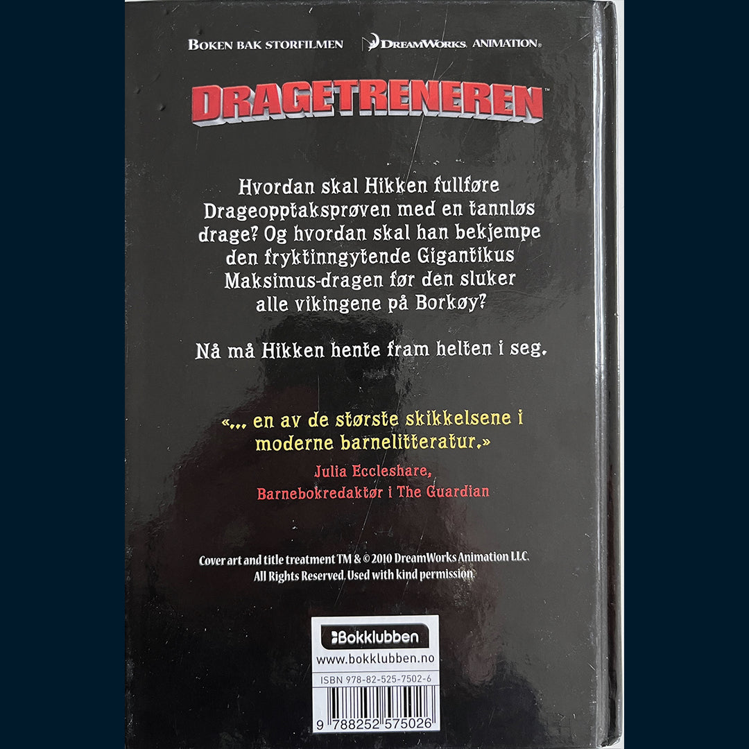 Cowell, Cressida: Dragetreneren